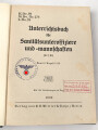 H.Dv. 59 "Unterrichtsbuch für Sanitäts-Unteroffiziere und Mannschaften" datiert 1939, 429 Seiten, DIN A5, guter Zustand