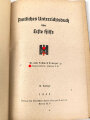 "Amtliches Unterrichtsbuch über Erste Hilfe", datiert 1943, 147 Seiten, gebraucht