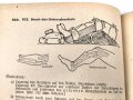 "Amtliches Unterrichtsbuch über Erste Hilfe", datiert 1943, 147 Seiten, gebraucht