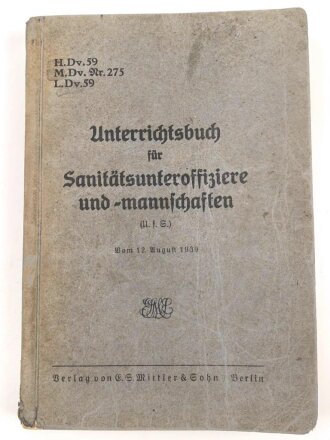 H.Dv. 59 "Unterrichtsbuch für...
