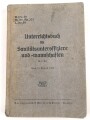 H.Dv. 59 "Unterrichtsbuch für Sanitäts-Unteroffiziere und Mannschaften" datiert 1940, 432 Seiten, DIN A5, gebraucht