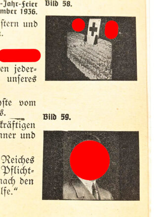 "Das deutsche Rote Kreuz Geschichte" datiert 1938, 24 Seiten, DIN A5, gebraucht