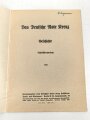 "Das deutsche Rote Kreuz Geschichte" datiert 1938, 24 Seiten, DIN A5, gebraucht