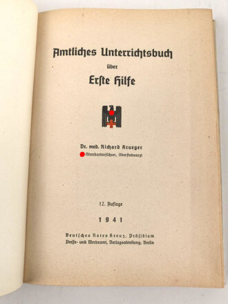 "Amtliches Unterrichtsbuch über Erste...