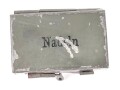 Blechdose für Nadeln, gehört so unter anderem in den Verbandkasten der Wehrmacht