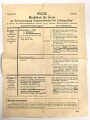 Merkblatt für Ärzte zur Erstvorsorgung Augenverletzter bei Luftangriffen und Phorsphorverbrennungen, etwas über DIN A4