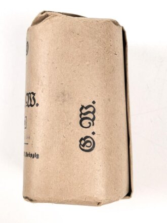 Pack  " 100 g Gewöhnliche Watte" datiert 1944