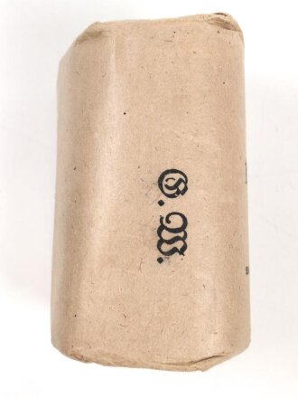 Pack  " 100 g Gewöhnliche Watte" datiert 1944