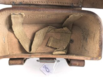 Koppeltasche für Sanitätspersonal der Wehrmacht , Hersteller aus Bautzen 1939