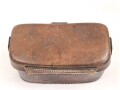 Koppeltasche für Sanitätspersonal der Wehrmacht , Hersteller aus Bautzen 1939