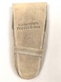 Kleiderschere, Pinzette, Schere in Tasche, gehört so  in den KFZ Verbandkasten der Wehrmacht