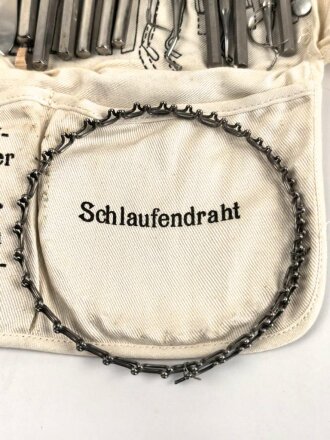 Wehrmacht, Zahnärztliche Instrumente Tasche 1, selten