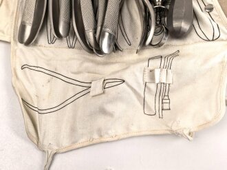 Wehrmacht, Zahnärztliche Instrumente Tasche 2, selten