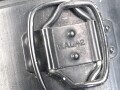 Labeflasche für Sanitätspersonal der Wehrmacht. Der Deckel vor lnger Zeit unrichtig ergänzt, mit dem seltenen Trageriemen