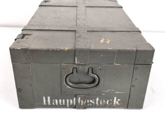 1. Weltkrieg, Kasten für "Hauptbesteck" Originallack, sehr guter Zustand, leer