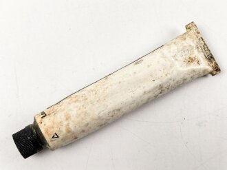 Tube "Fußheilsalbe" Wehrmacht , ungereinigt