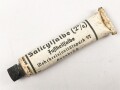 Tube "Fußheilsalbe" Wehrmacht , ungereinigt