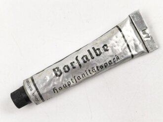 Tube "Borsalbe" Wehrmacht , ungereinigt