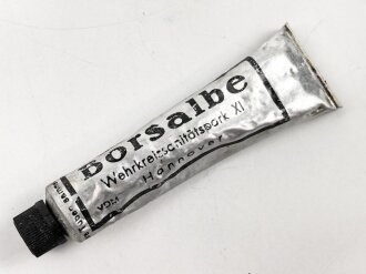 Tube "Borsalbe" Wehrmacht , ungereinigt