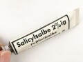 Tube "Fußheilsalbe" Wehrmacht , ungereinigt