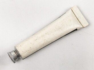 Tube "Fußheilsalbe" Wehrmacht , ungereinigt