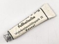 Tube "Fußheilsalbe" Wehrmacht , ungereinigt