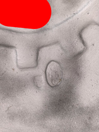 Deutsche Arbeitsfront "Gaudiplom für hervorragende Leistungen"  Schwerer Eisenguß, Maße 54 x 54cm, sandgestrahlt und silbern statt schwarz angemalt