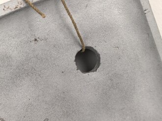 Deutsche Arbeitsfront "Gaudiplom für hervorragende Leistungen"  Schwerer Eisenguß, Maße 54 x 54cm, sandgestrahlt und silbern statt schwarz angemalt