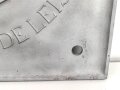 Deutsche Arbeitsfront "Gaudiplom für hervorragende Leistungen"  Schwerer Eisenguß, Maße 54 x 54cm, sandgestrahlt und silbern statt schwarz angemalt