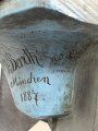 Gewaltige Büste, darstellend Prinzregent Luitpold von Bayern. Originalbemalt, sehr guter Zustand, Höhe ca. 80cm, Schulterbreite 60cm. Markiert "Carl G.Barth München 1887" Sehr dekorativ, Rückseitig am Sockel alte Reparaturstelle. KEIN VERSAND