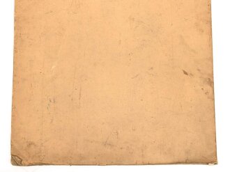 Plakat " Sparen bei der Deutschen Reichspost!" Papier auf Karton, ungereinigt, Maße 42 x 59cm