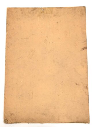 Plakat " Sparen bei der Deutschen Reichspost!" Papier auf Karton, ungereinigt, Maße 42 x 59cm
