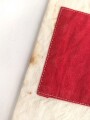 Doppelseitiges Rot Kreuz Kennzeichen aus der Zeit des 2. Weltkrieg, sicherlich zum Aufschieben gedacht, Maße 30,5 x 30,5cm