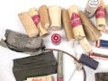 Konvolut Sanitätsmaterial. Alles mehr oder weniger defekt, die Umverpackungen jeweils leer