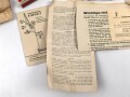 Konvolut Sanitätsmaterial. Alles mehr oder weniger defekt, die Umverpackungen jeweils leer