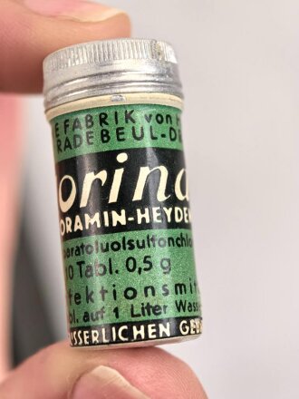 "Hundearzneikasten " Wehrmacht. Originallack, nicht Vollständig. Sicherlich für Meldehunde vorgehalten. Rarität