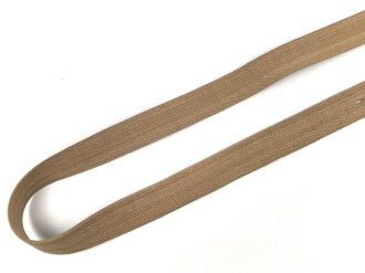 Webleinenriemen Wehrmacht, Breite 40mm, Gesamtlänge 169cm. Ungetragenes Stück