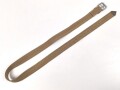 Webleinenriemen Wehrmacht, Breite 40mm, Gesamtlänge 169cm. Ungetragenes Stück