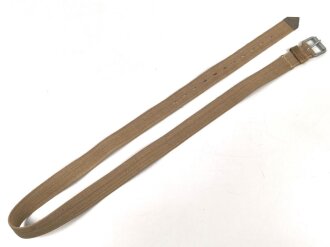 Webleinenriemen Wehrmacht, Breite 40mm, Gesamtlänge 169cm. Ungetragenes Stück