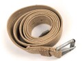 Webleinenriemen Wehrmacht, Breite 40mm, Gesamtlänge 169cm. Ungetragenes Stück