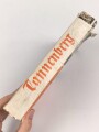 Buch " Tannenberg, Wie Hindenburg die Russen schlug"  Eigenhändige Widmung mit Unterschrift eines SS Hauptsturmführer und Kompanie Chef, anlässlich des Julfest 1941.