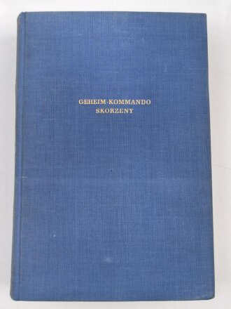 Otto Skorzeny, eigenhändige Unterschrift auf...