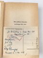 Otto Skorzeny, eigenhändige Unterschrift auf Postkarte vom 1. Mai 1948. ( Internierungslager Darmstadt )