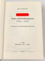 Max Domarus, eigenhändige Unterschrift vom Dezember 1962, auf Karte, diese eingeklebt im seinem Buch " Hitler - Reden und Proklamation , 1. Band"