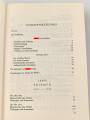 Max Domarus, eigenhändige Unterschrift vom Dezember 1962, auf Karte, diese eingeklebt im seinem Buch " Hitler - Reden und Proklamation , 1. Band"