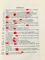 Max Domarus, eigenhändige Unterschrift vom Dezember 1962, auf Karte, diese eingeklebt im seinem Buch " Hitler - Reden und Proklamation , 1. Band"