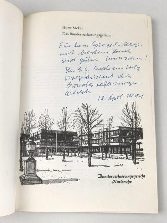 Ernst Gottfried Mahrenholz, Vizepräsident des...