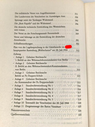 Otto Ernst Remer Generalmajor a.D., eigenhändige Unterschrift auf Vorsatzblatt seines Buches " Verschwörung und Verrat an Hitler" . Datiert 1990