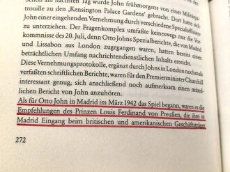 Otto Ernst Remer Generalmajor a.D., eigenhändige Unterschrift auf Vorsatzblatt seines Buches " Verschwörung und Verrat an Hitler" . Datiert 1990