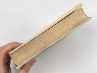 Josef Bürckel, Gauleiter. Gedruckte Unterschrift auf Vorsatzblatt des Buches " Tradition und Gegenwart" von Alfred Rosenberg